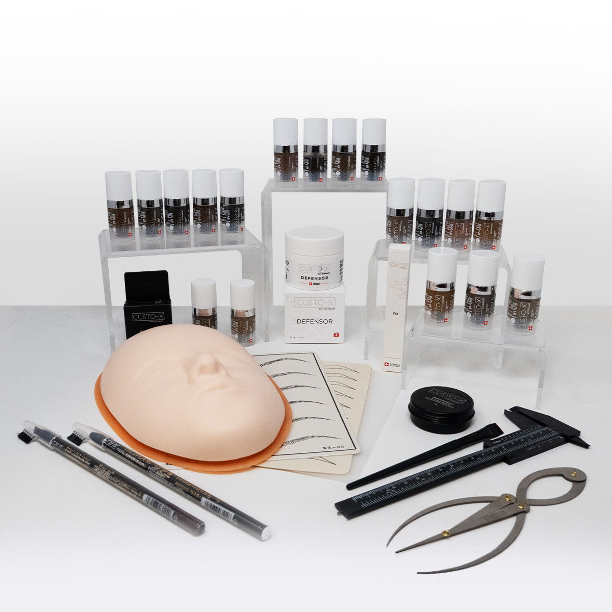Kit Dermo sopracciglia Kit Professionale Trucco Permanente Sopracciglia - immagine 1